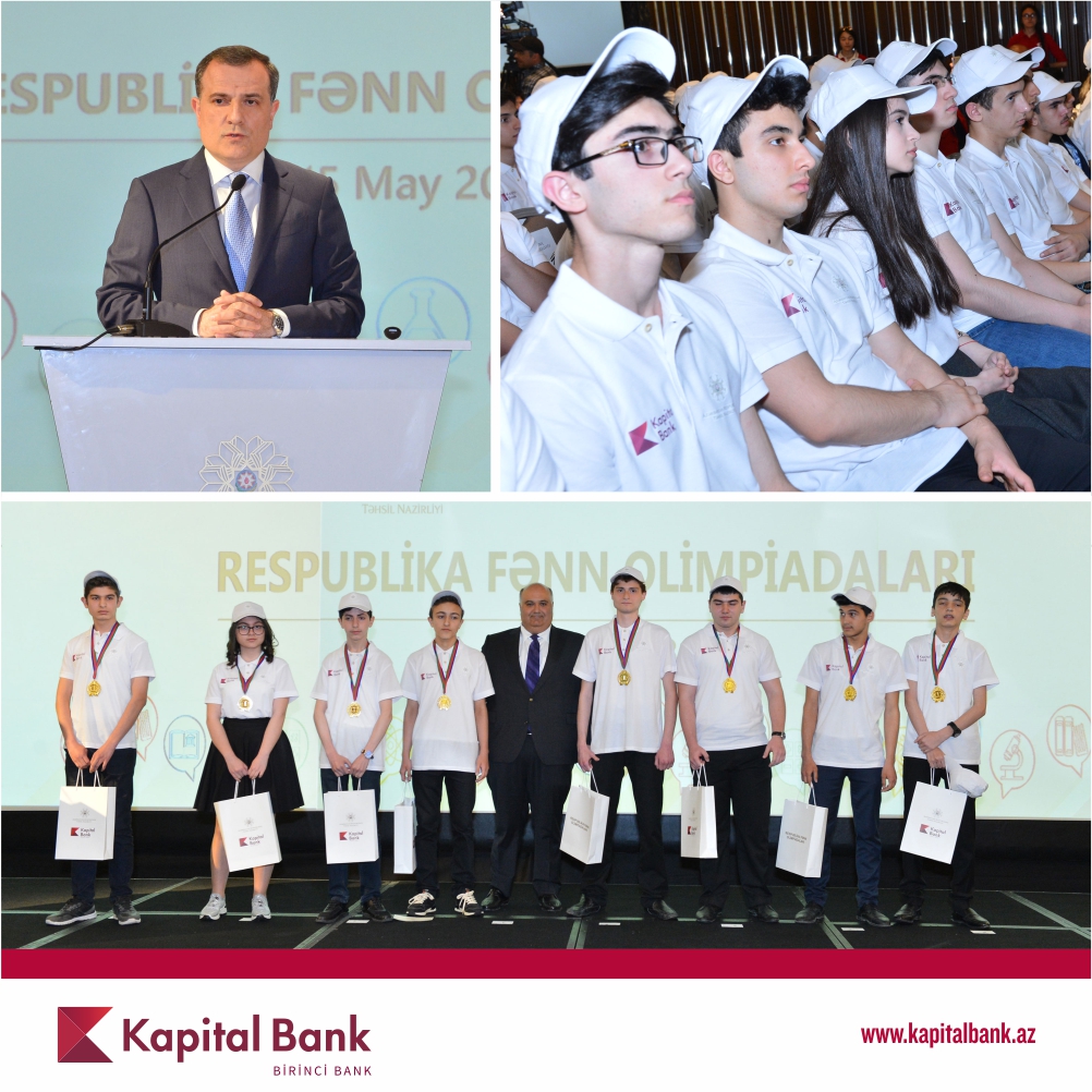 Награждены победители Школьной Олимпиады, проводимой при поддержке Kapital Bank