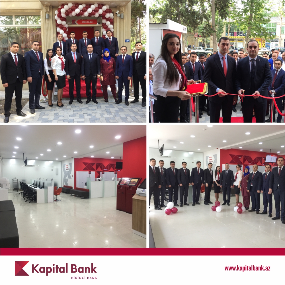 Kapital Bank-ın yenilənən İmişli filialı istifadəyə verildi