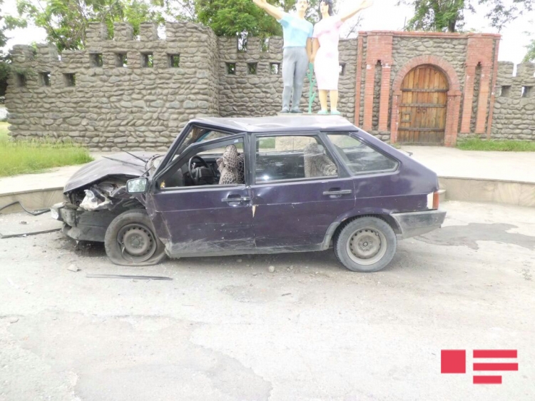 В результате ДТП в Загатале пострадали 4 человека