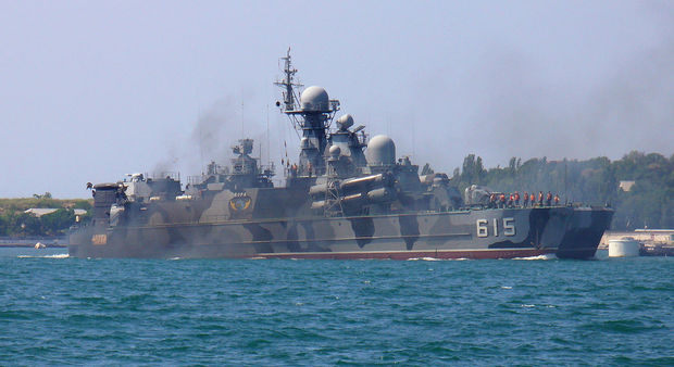 Ракетные корабли России вошли в Средиземное море