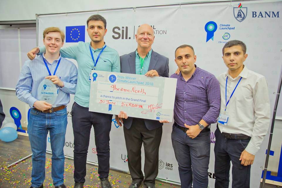 Студенты БВШН - победители конкурса Climate Launchpad Azerbaijan 2018