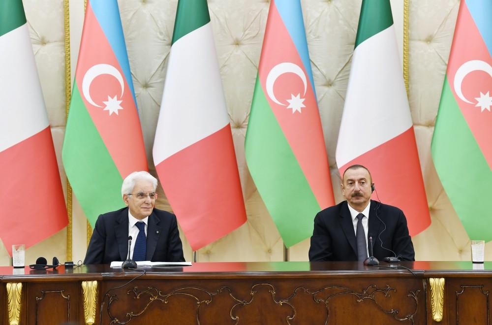 В Баку состоялось подписание азербайджано-итальянских документов