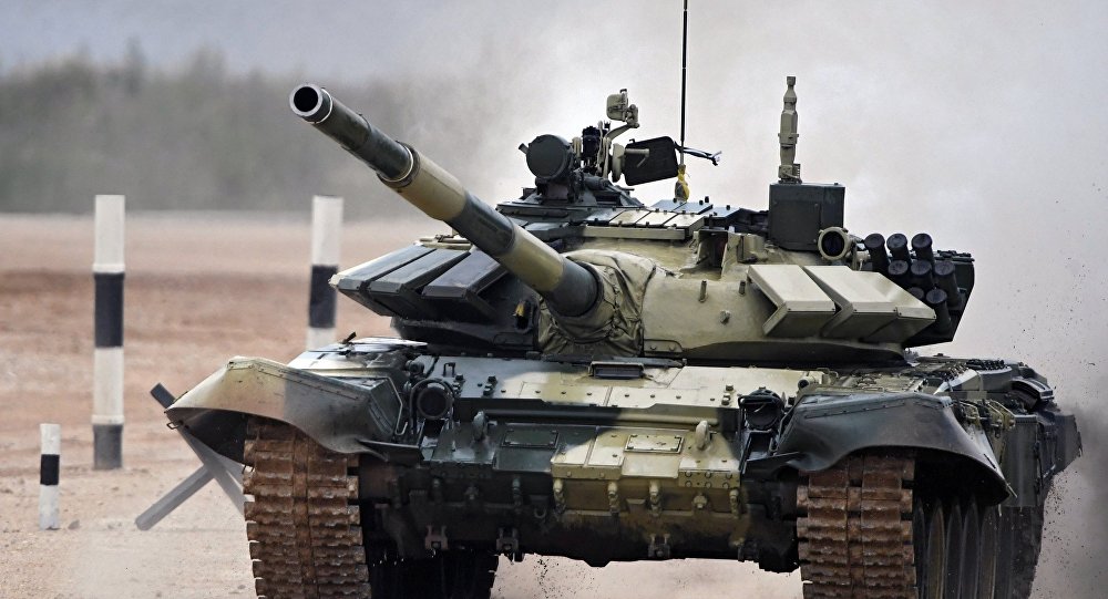 Азербайджанские танкисты отправились в Россию