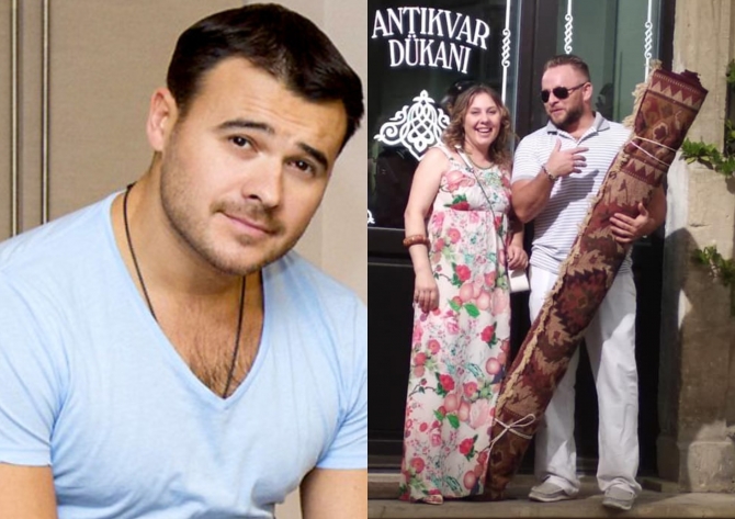 Emin Ağalarov Bakıda film çəkir