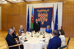 Завершился официальный визит Президента Азербайджана в Хорватию