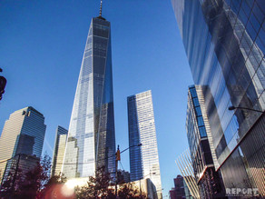 Мемориал 11 сентября в Нью-Йорке