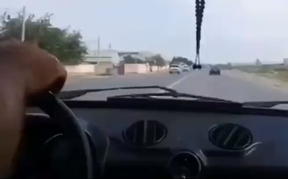 Sumqayıtda sürücü öz ölüm anını belə çəkdi- VIDEO