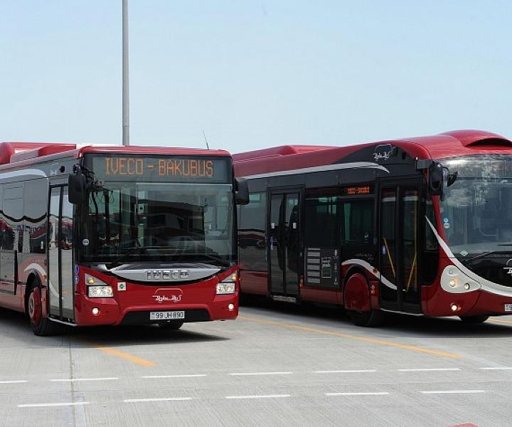 В Баку 15 сентября будет изменена схема движения автобусов