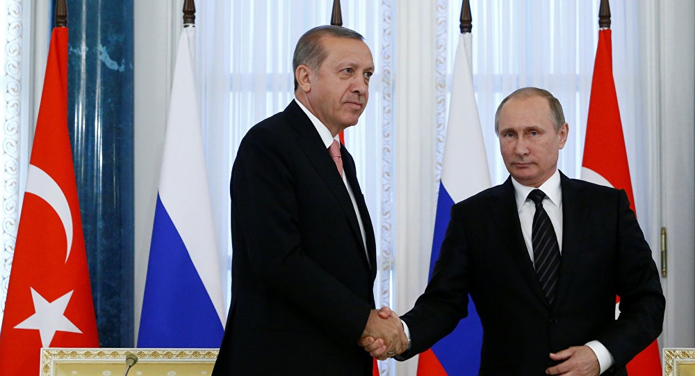 Ərdoğanla Putin arasında görüş başladı