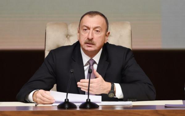 Ильхам Алиев  о валютных резервах страны