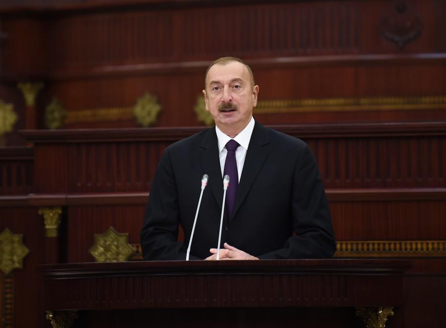 Ильхам Алиев: успех отвернулся от Армении