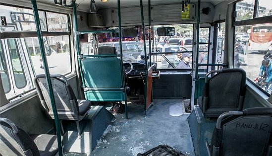 13 nəfərin öldüyü dəhşətli avtobus qəzasının görüntüləri - Rusiyada