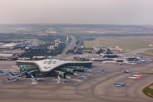 Бакинский международный аэропорт  увеличил пассажиропоток