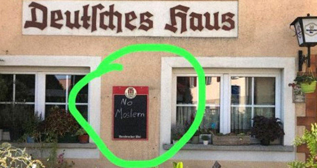 Nürnberqdə müsəlmanları ayağa qaldıran restoran – Video
