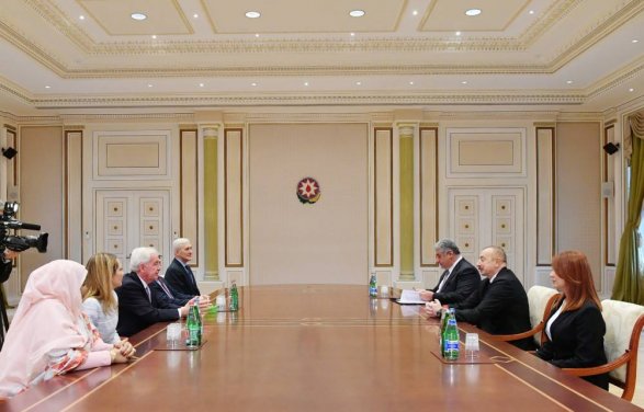 Глава WADA на переговорах с Ильхамом Алиевым
