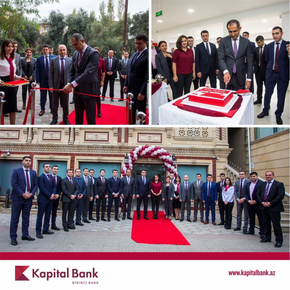Kapital Bank открыл новый Карточный Центр Нефтчиляр