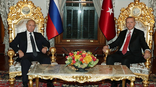 Прошла встреча между президентами Турции и России
