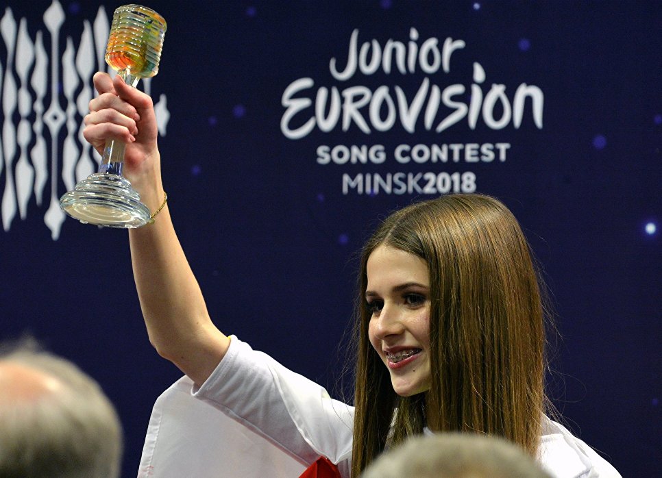 Победитель детского «Евровидения» - ФОТО