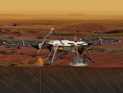 Аппарат NASA совершил посадку на Марсе