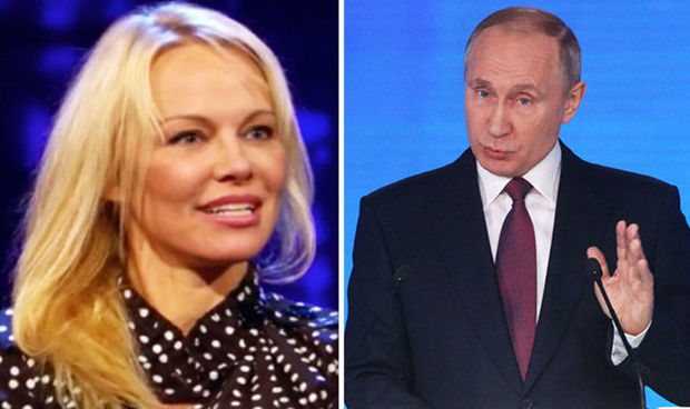 Pamela Anderson Putinə müraciət etdi