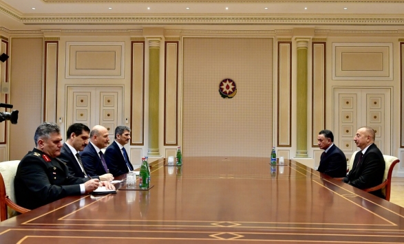 Глава МВД Турции на переговорах с Ильхамом Алиевым