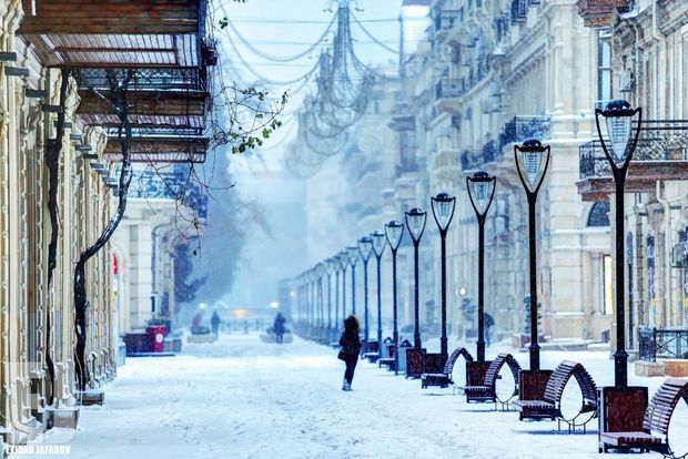 Когда в Баку пойдет снег?