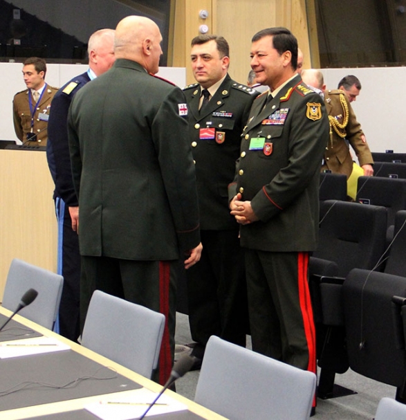 Наджмеддин Садыков на заседании НАТО