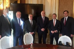 Azerbaijani and Armenian FMs meeting in Paris