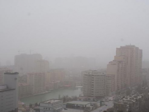 Минэкологии о сильном тумане в Баку