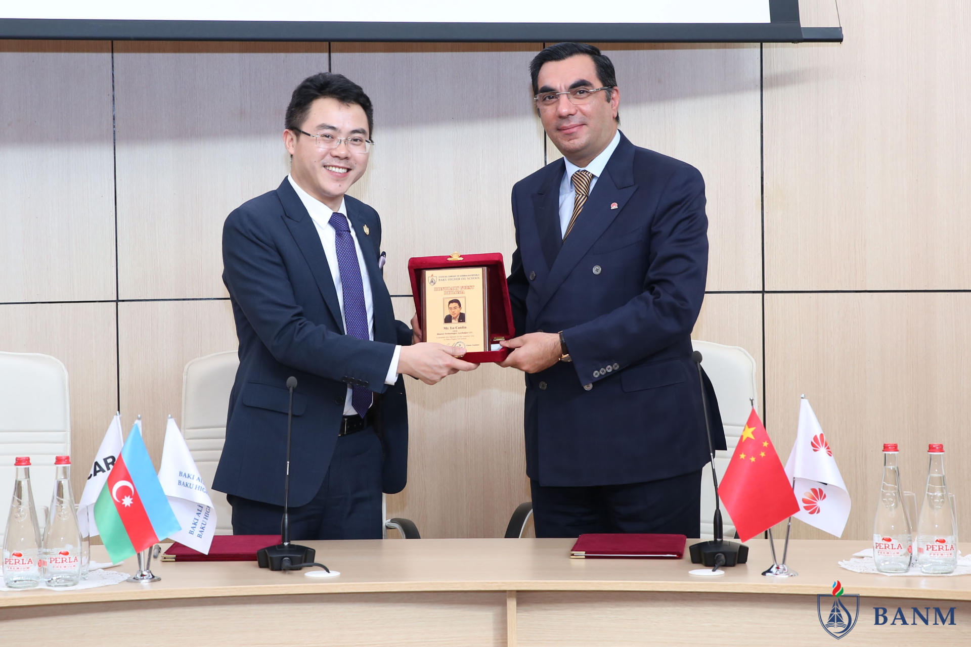 Baku Higher Oil School starts cooperation with Huawei company