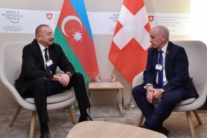 Ilham Aliyev met with Swiss President