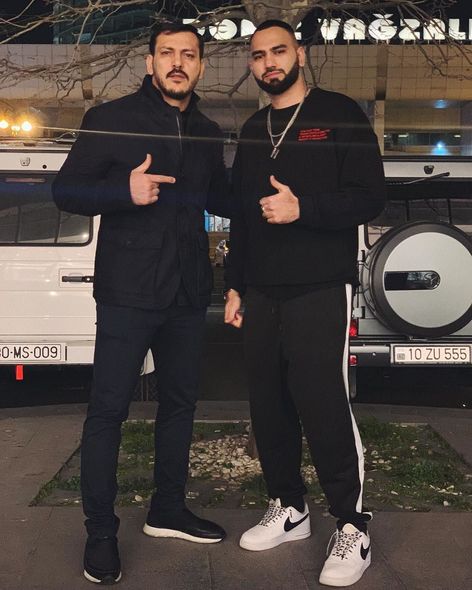 Российские рэперы-азербайджанцы приехали в Баку - ФОТО