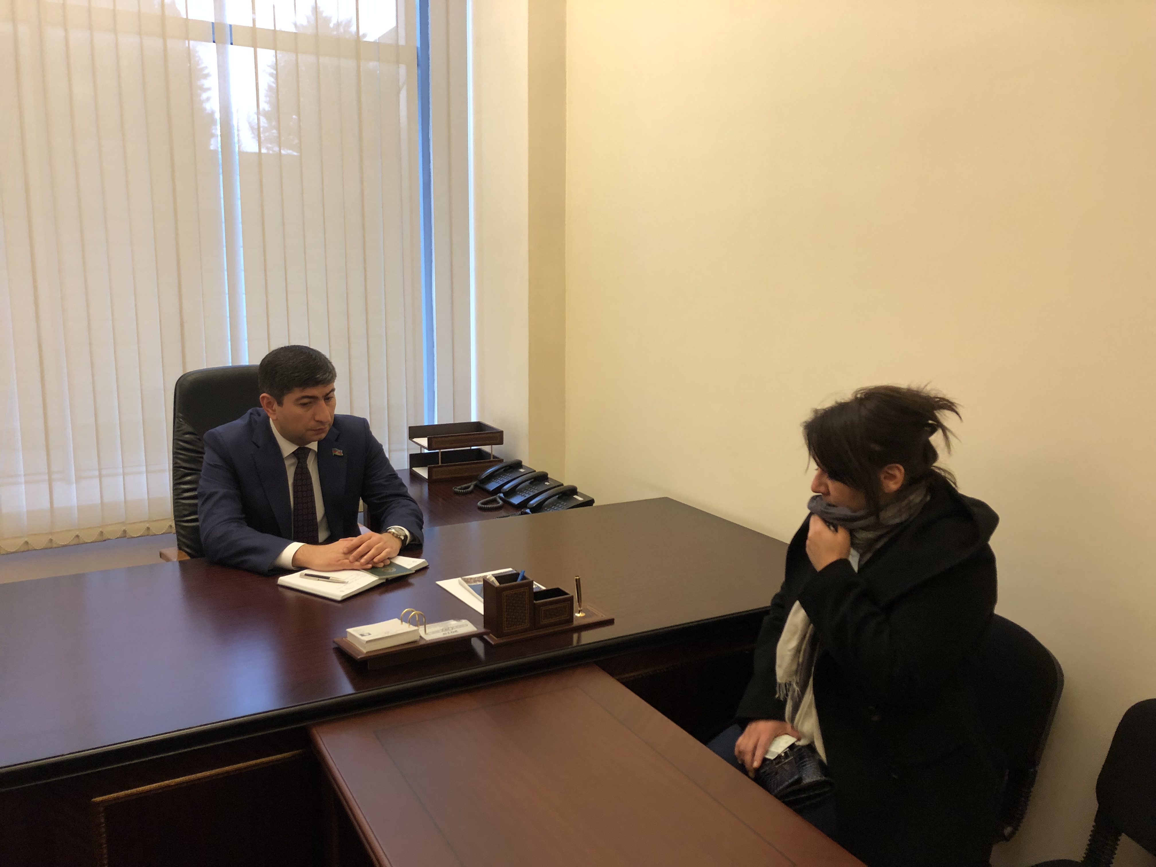 Депутат  Эльшад Гасанов провел  встречу с избирателями