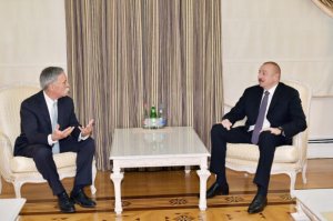 President Ilham Aliyev received Formula 1 Group CEO