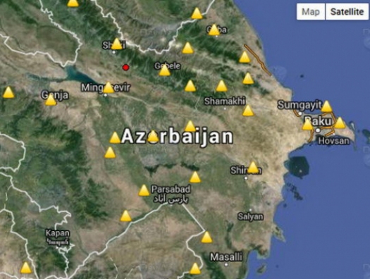 Землетрясение в Азербайджане - СРОЧНО