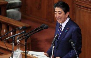 Japanese prime minister vows to continue talks on peace treaty with Russia