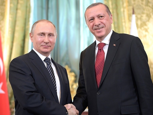 Эрдоган приехал на встречу с Путиным
