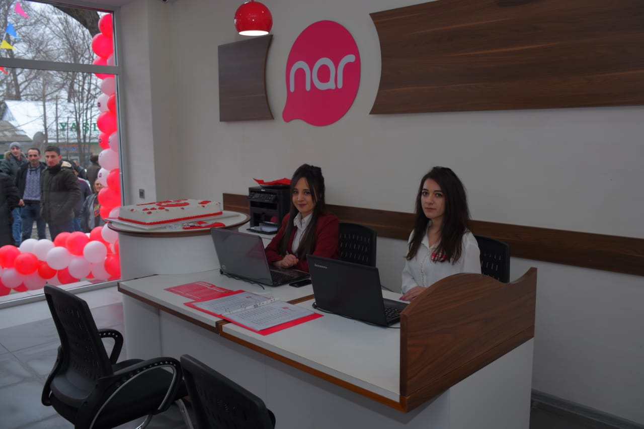 Nar presented its new official shop in Gabala