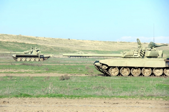 Проверка командного состава азербайджанской армии