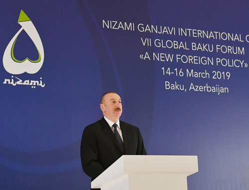 Азербайджан проводит прогнозируемую внешнюю политику с учетом изменений в мире – президент Алиев