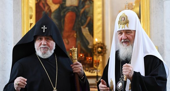 Карабах стал темой переговоров патриарха Кирилла и Гарегина II