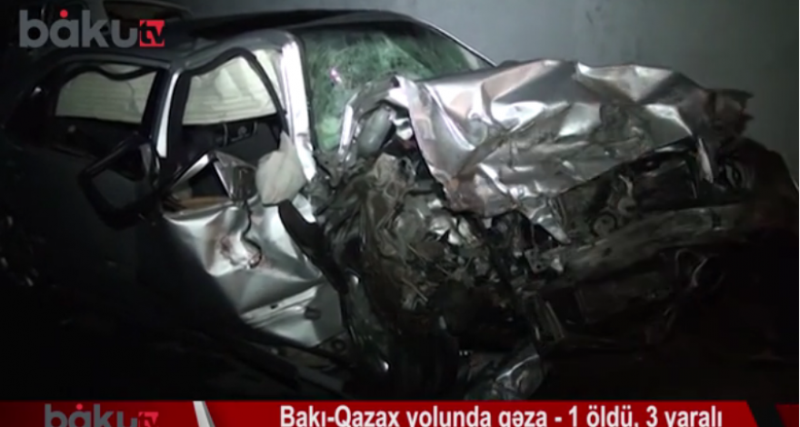 ДТП на автомагистрали Баку-Газах, есть жертвы - ВИДЕО