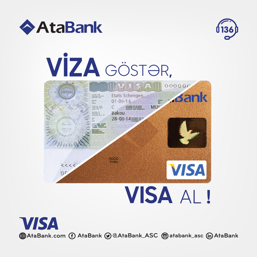 AtaBank OJSC started campaign “Bring Visa, Get VISA” again
