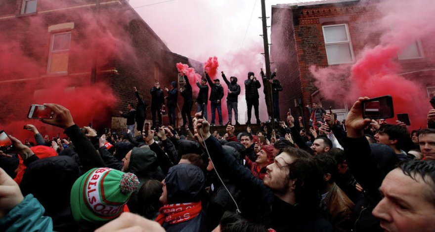 В Барселоне арестованы фанаты «Ливерпуля»