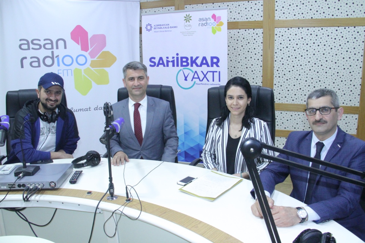 Azərbaycan Beynəlxalq Bankı, KOBİA və ASAN radionun  “Sahibkar vaxtı” başlanır