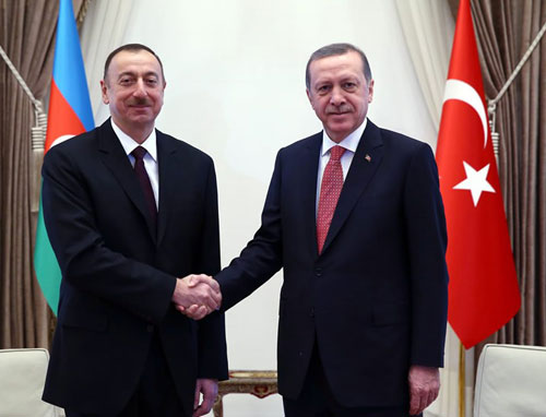 Эрдоган  позвонил  Ильхаму Алиеву