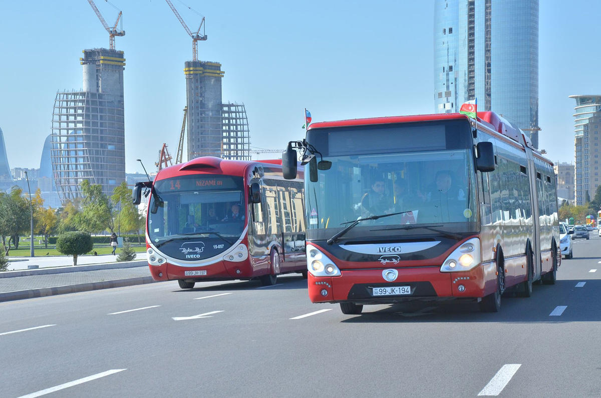 В Баку восстановили маршрут движения автобусов