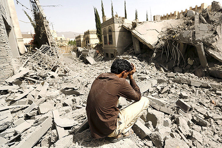 Столица Йемена подверглась бомбардировке, есть погибшие