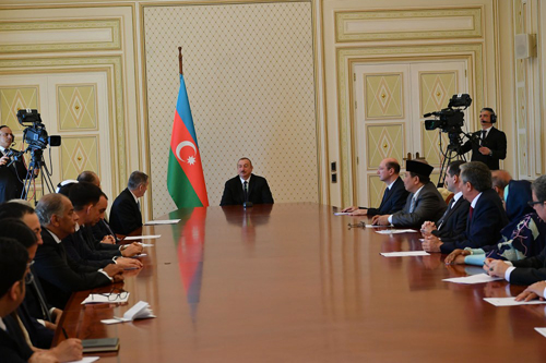 Алиев упрекает мировое сообщество в отсутствии должного давление на Армению по Карабаху
