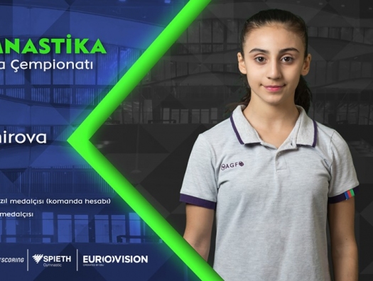 Первая азербайджанка в финале чемпионата Европы